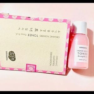 NWT Whamisa Organic Flowers Toner Deep Rich